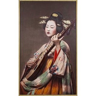 Quadro a Óleo Geisha